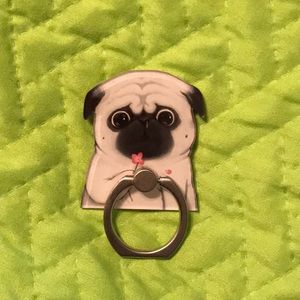 Pug kickstand for phone